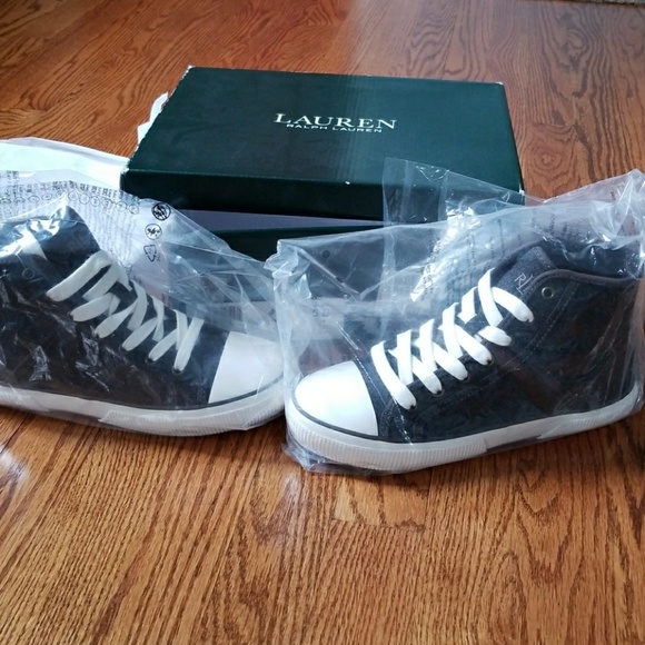 Ralph Lauren High Top Sneakers - Picture 2 of 8